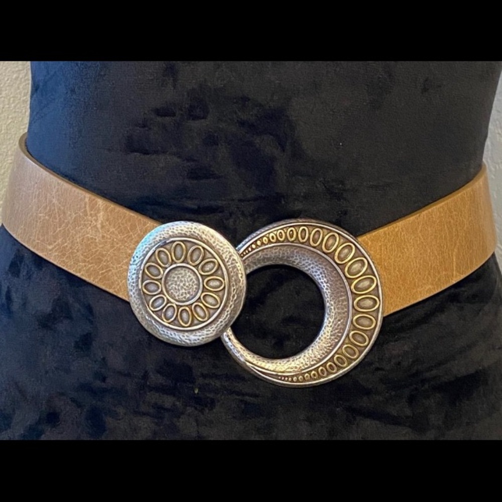 Leather belts ( set of three)